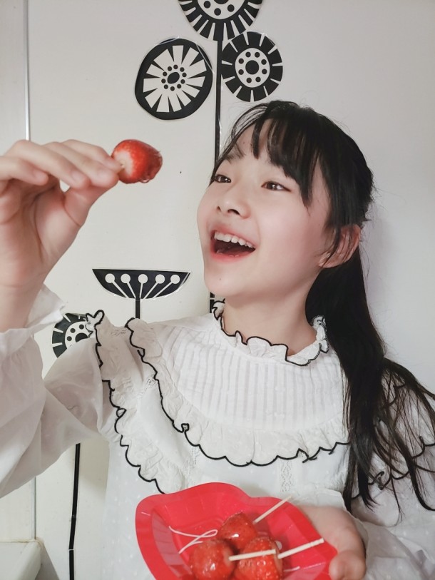 いちごあめ②